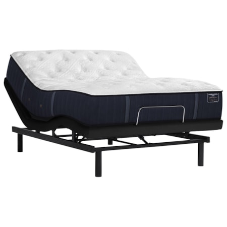 King 14 1/2" Luxury Plush Premium Mattress and TEMPUR-ERGO EXTEND Adjustable Base