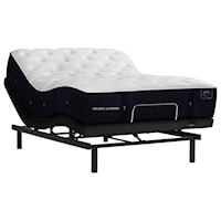 Queen 14 1/2" Luxury Firm Premium Mattress and Ergomotion Inhance Power Base