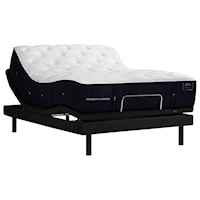 Twin Extra Long 13 1/2" Luxury Ultra Firm Premium Mattress and Ergomotion Pro Tract Extend Power Base