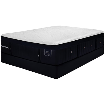 King 15" Premium Hybrid Mattress Set