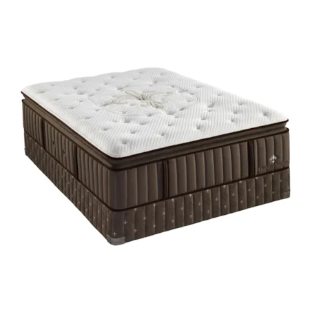 Full Euro Pillow Top Mattress and Reflexion 7 Adjustable Base