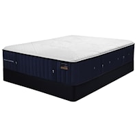 King 15" Luxury Firm Premium Coil on Coil Mattress and 9" SX4 Foundation
