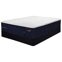 Full 15" Luxury Plush Coil on Coil Premium Mattress and 5" SXLP Low Profile Foundation