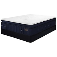 Full 16" Luxury Plush Euro Pillow Top Coil on Coil Premium Mattress and 5" SXLP Low Profile Foundation
