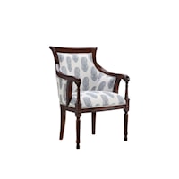 Accent Chair with New Delhi Royal Fabric
