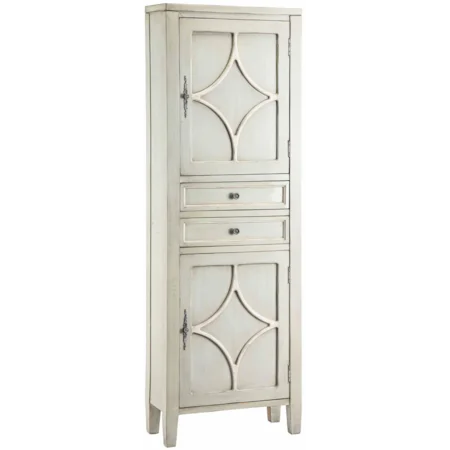 Jewelry Armoire w/ 2 Doors and Drawers