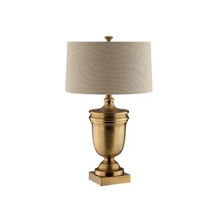 Franklin Brass Urn Lamp