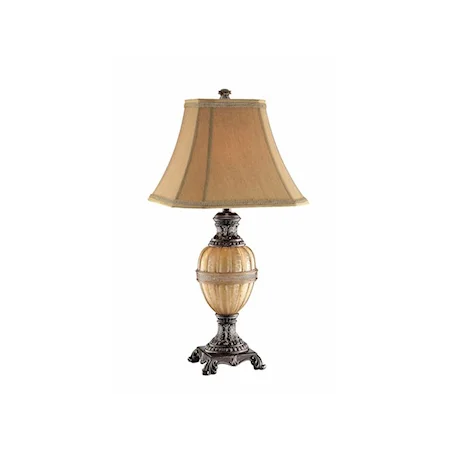 Pale Honey Globe Table Lamp/ Night Light