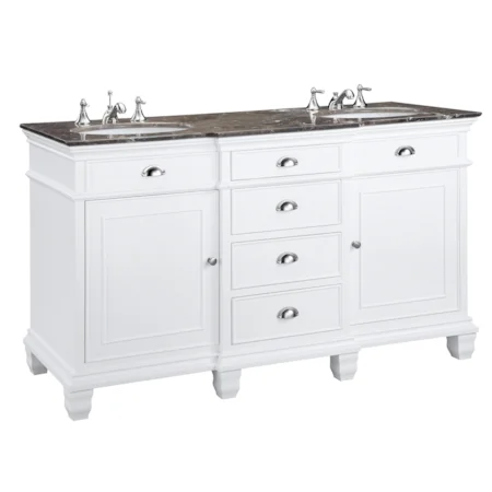 Double Vanity Sink 2 Doors