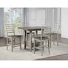Steve Silver Abacus 5-Piece Counter Table and Chair Set
