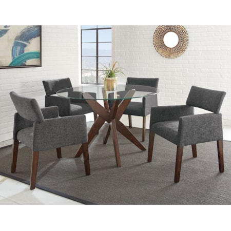 Five Piece Chair & Table Set