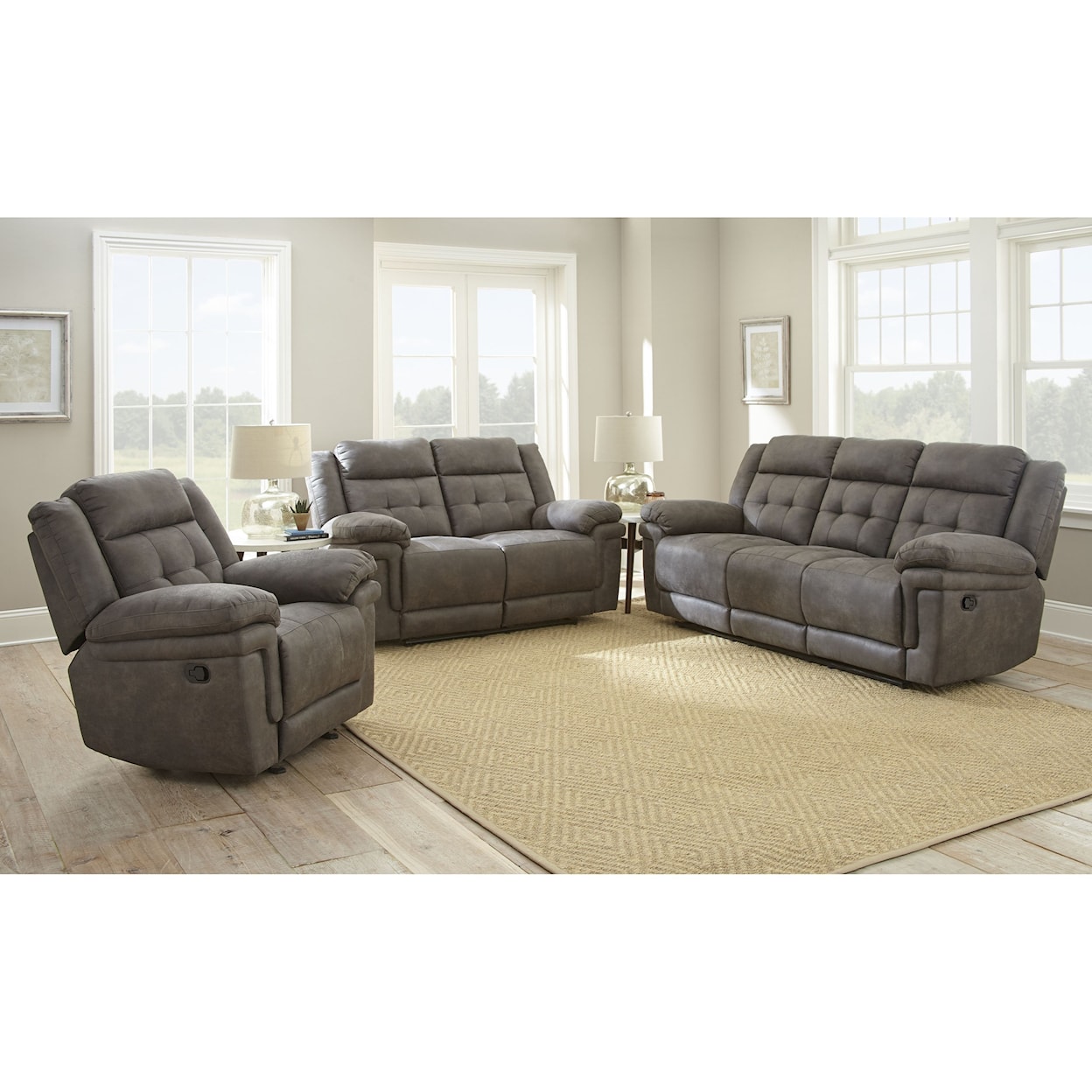 Prime Anastasia Reclining Loveseat