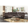 Prime Aria 3 Piece Reclining Sectional Sofa