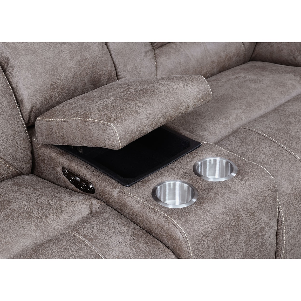 Steve Silver Aria 3 Piece Reclining Sectional Sofa