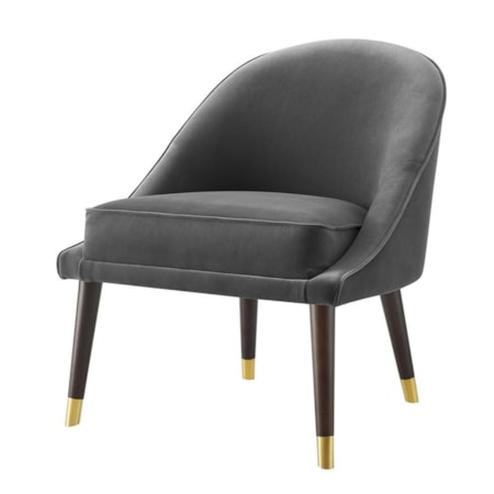 Velvet Accent Chair