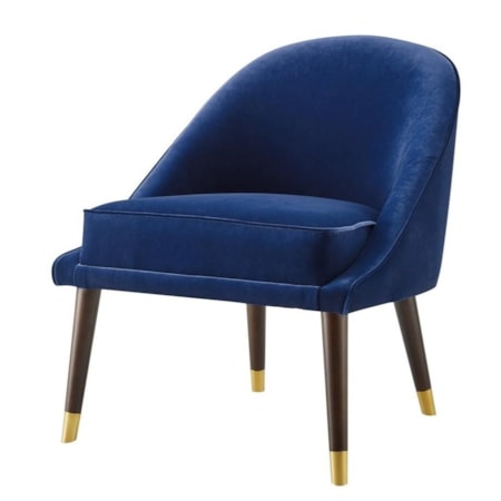 Velvet Accent Chair