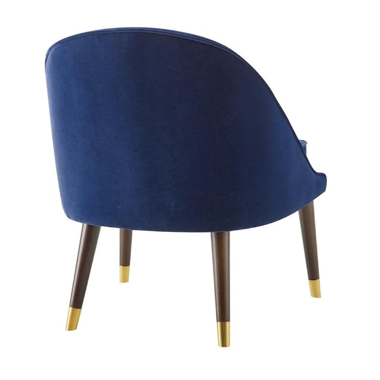 Steve Silver Ava AVA BLUE VELVET ACCENT CHAIR | .