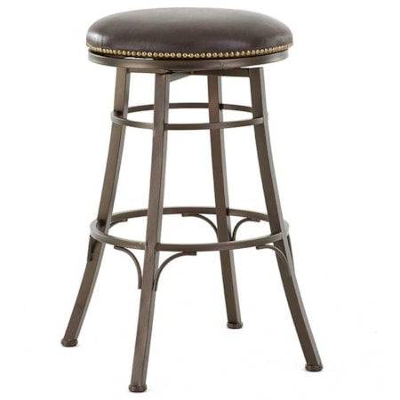 Backless Swivel Bar Chair