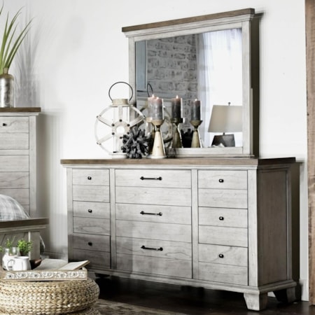 Bear Creek Dresser / Mirror | Steve Silver Bear Creek Dresser / Mirror | Steve Silver