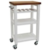 Steve Silver Bolden BOLDEN WHITE KITCHEN CART |