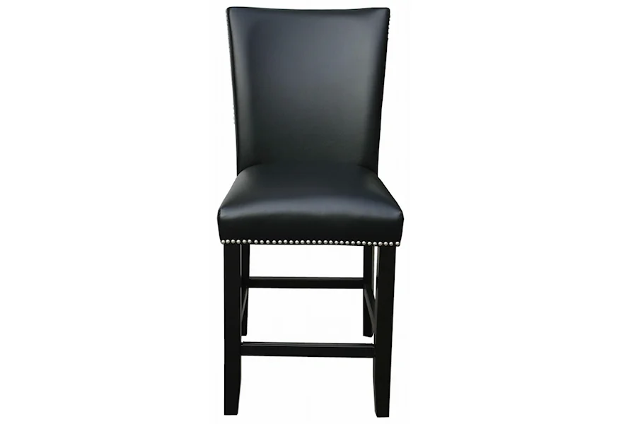Camila Upholstered Counter Chair with Nailhead by Steve Silver at Darvin Furniture
