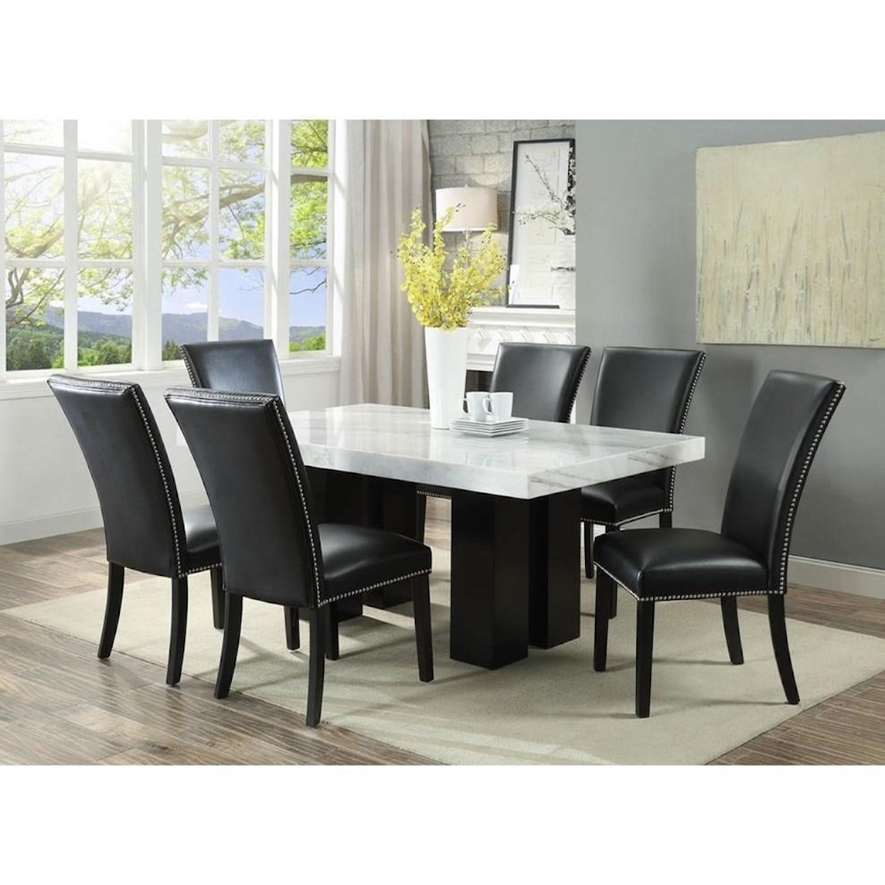 Prime Camila Dining Chair with Nailhead