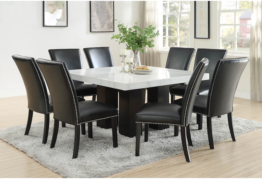 Modern Square Dining Room Table For 8