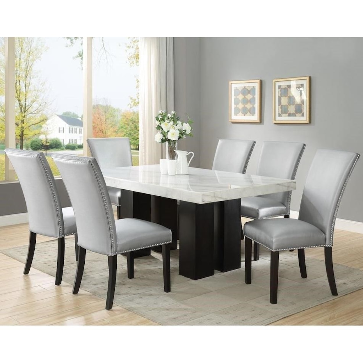 Steve Silver Camila 7 Piece Dining Set