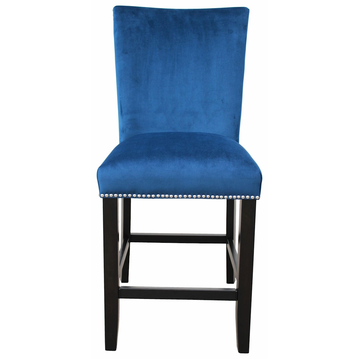 Steve Silver Camila Upholstered Counter Chair with Nailhead