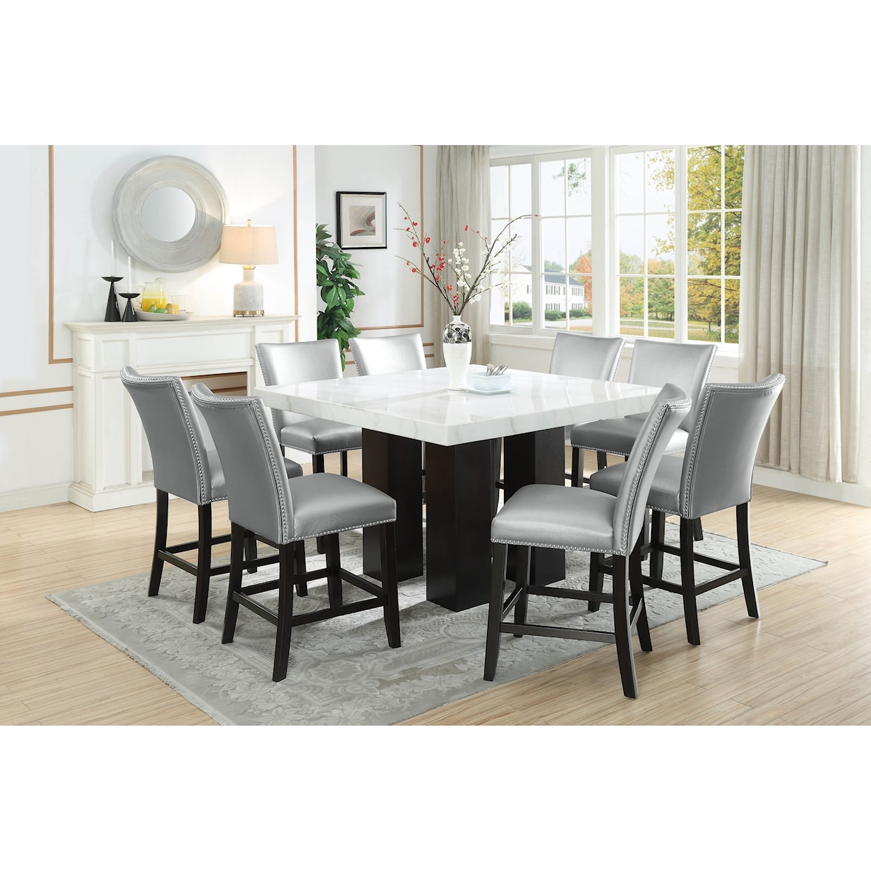 Prime Camila Square Counter Height Table