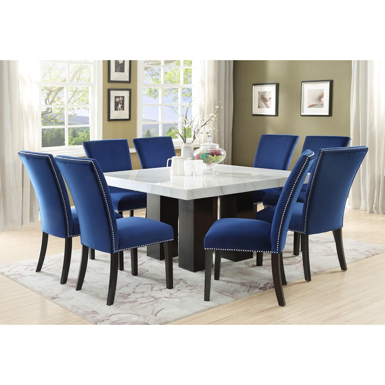 Steve Silver Camila Dining Chair with Nailhead