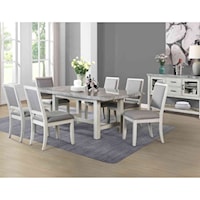 Modern Farmhouse  7-Piece Dining Set