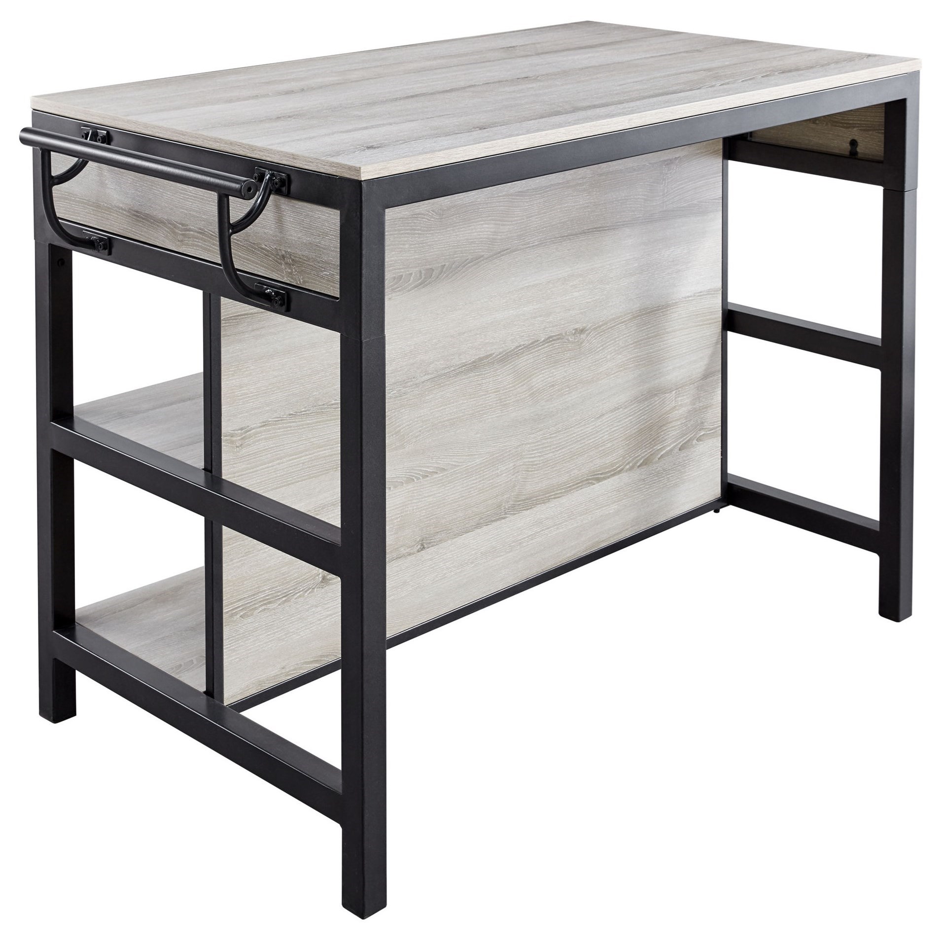 Steve Silver Carson Contemporary Counter Height Kitchen Table with 
