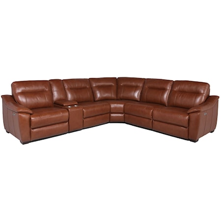 Power Reclining 6-Piece Sectional