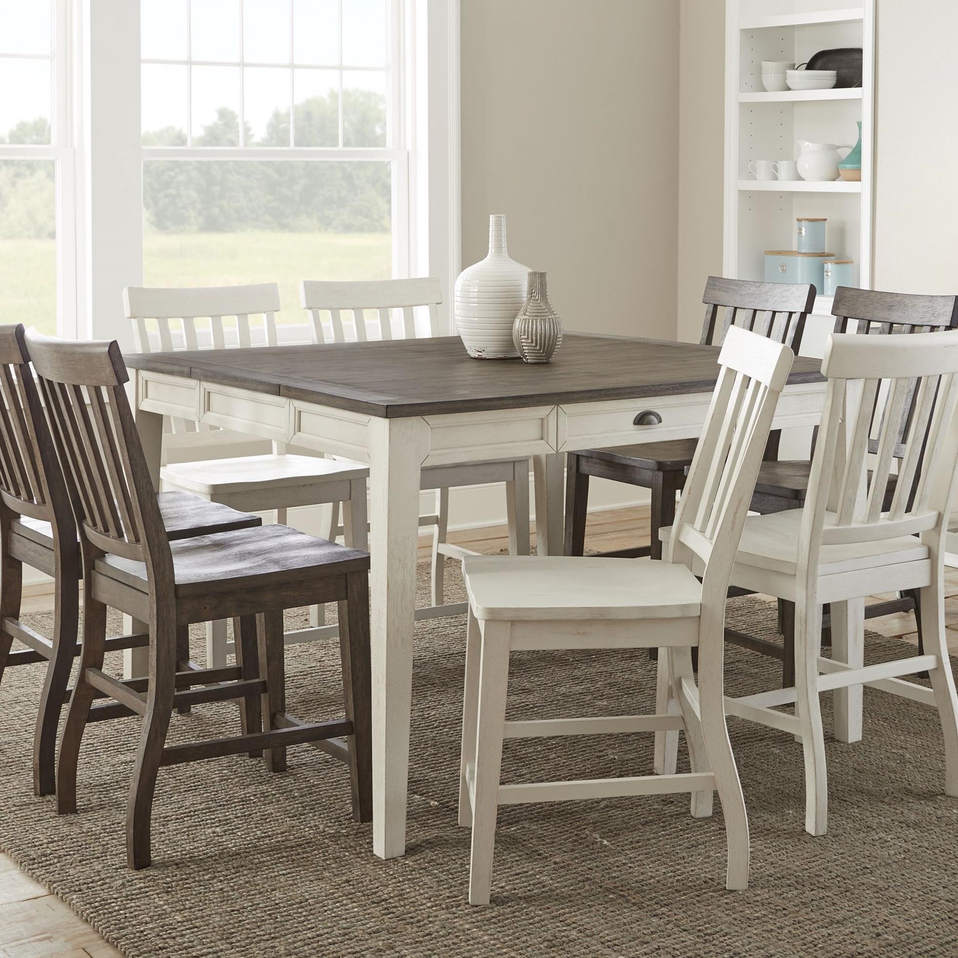 Counter height sales farmhouse chairs