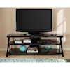 Prime Cyndi Glass Top Television Stand