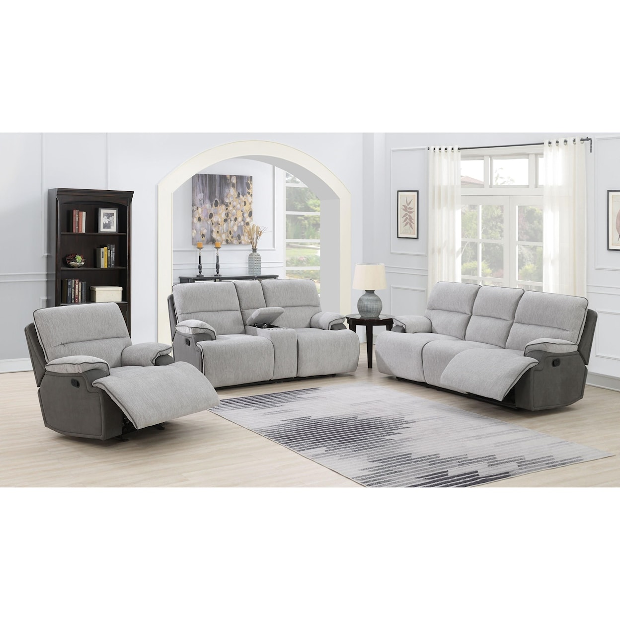 Steve Silver Cyprus Manual Reclining Sofa