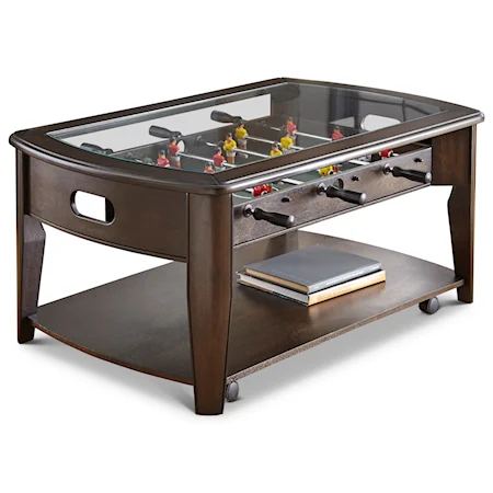 Cocktail Table w/Foosball
