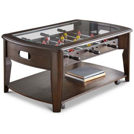 Cocktail Table w/Foosball