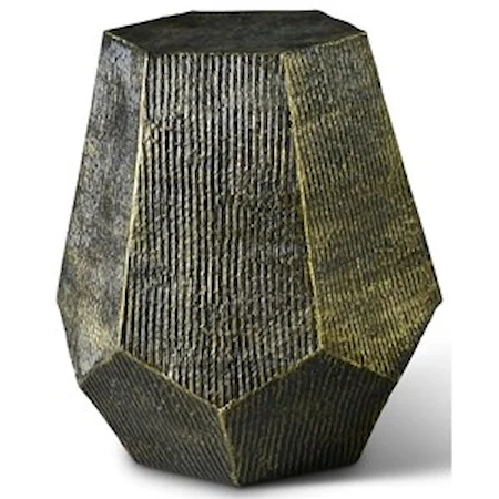 Modern Hexagon End Table