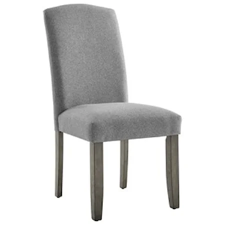 Contemporary Dining Side Chair with Memory Foam Seat