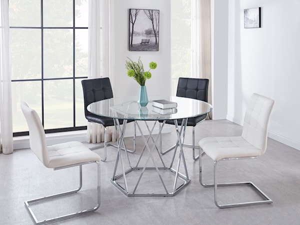 5-Piece Table and Chair Set