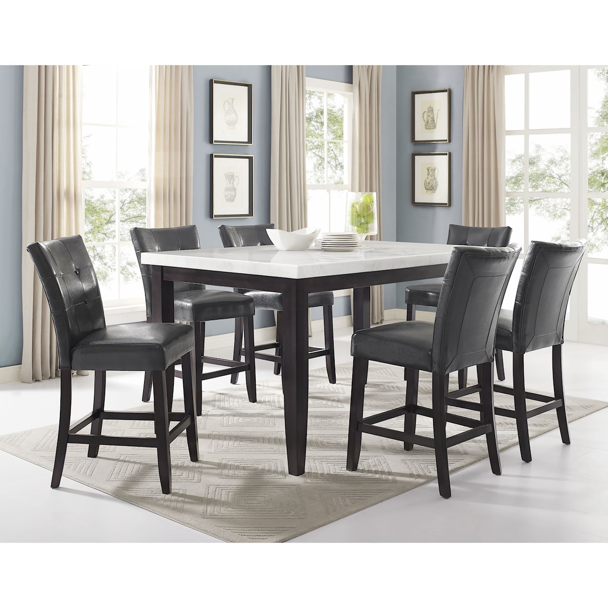 Steve Silver Francis Counter Height Dining Table