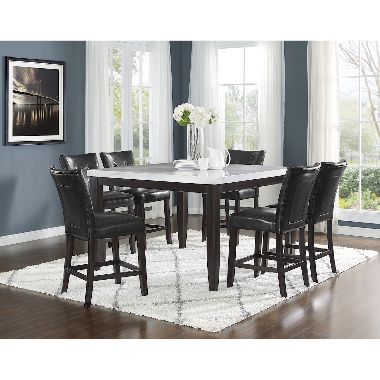 Steve Silver Francis Counter Height Dining Table