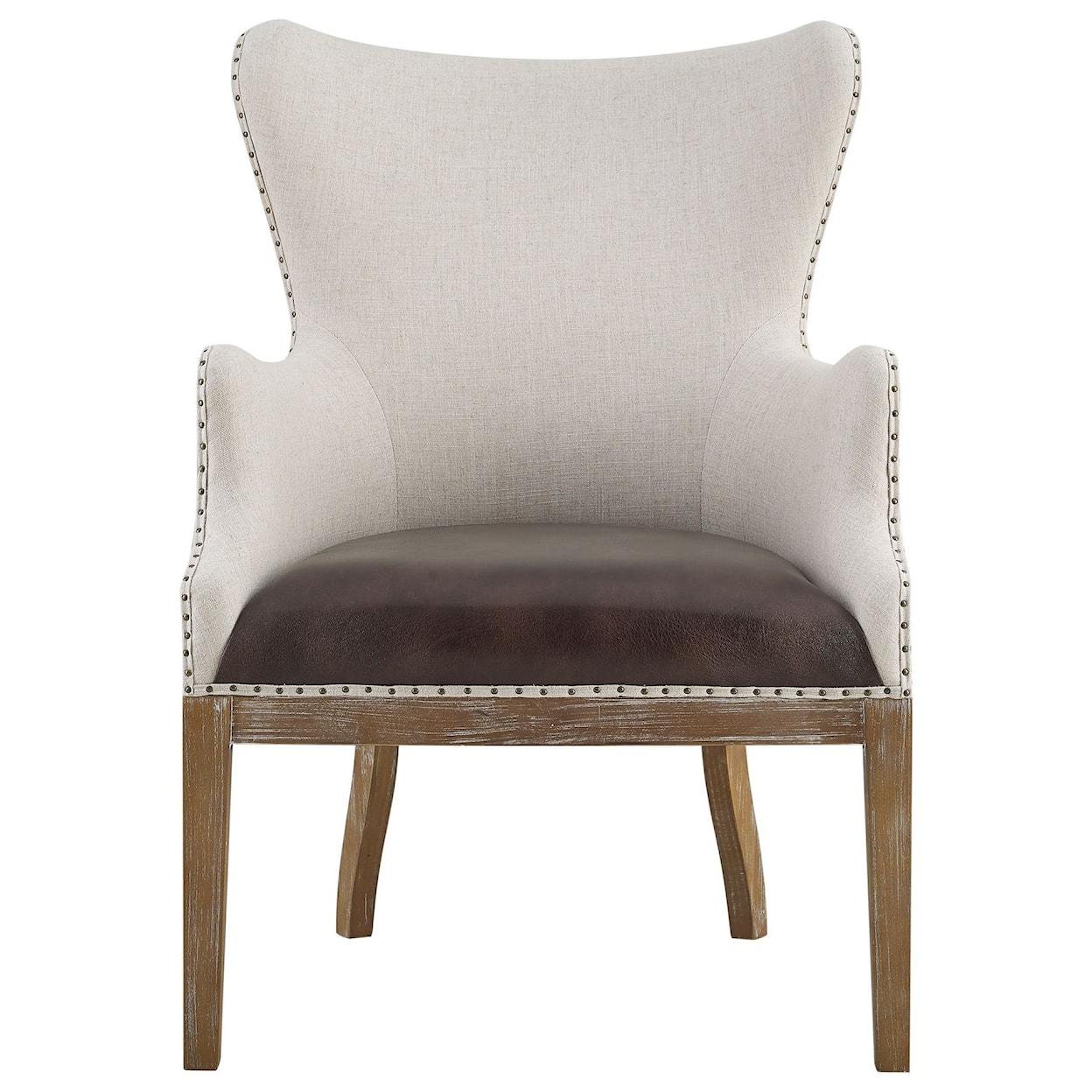 Prime George Wingback Accent Chair