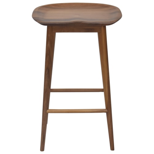 Transitional Counter Height Bar Stool