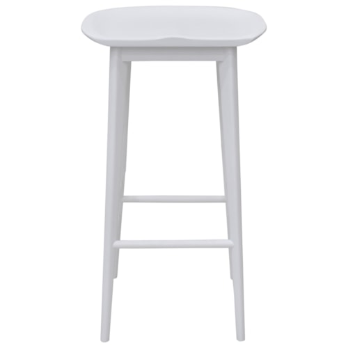 Transitional Counter Height Bar Stool