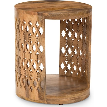 Brinley Round End Table