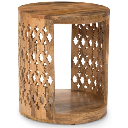 Brinley Round End Table