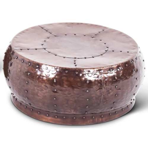 Contemporary 33" Cooper Round Cocktail Table